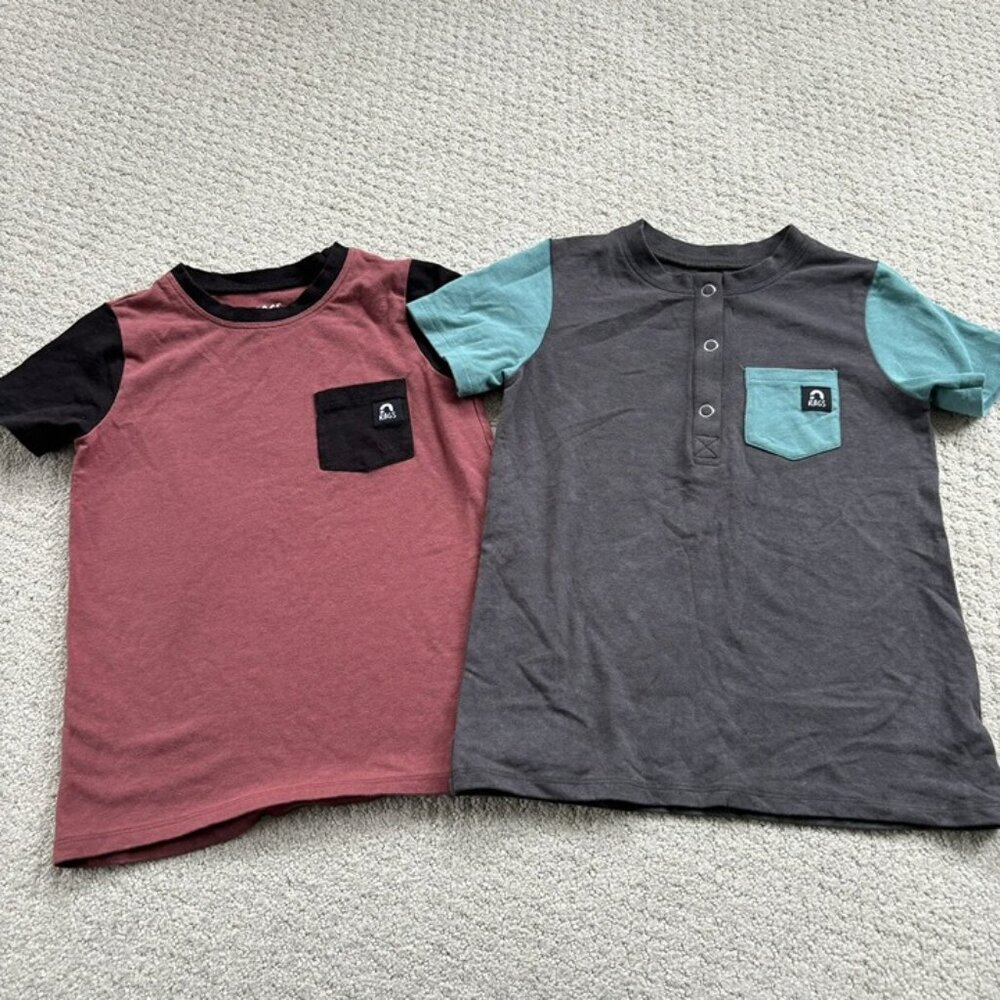 Rags Colorblock Pocket Tees